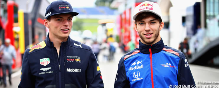 Gasly llega a Red Bull en 2019 y será compañero de Verstappen