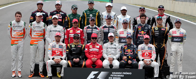 FIA confirma el listado de equipos y pilotos para la Temporada 2013. HRT no se inscribió 