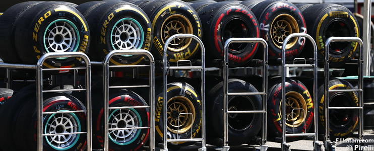 Pirelli anuncia los compuestos de neumáticos para los GP