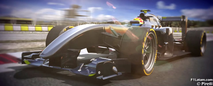 VIDEO: Pirelli presenta simulación del neumático experimental para F1 de 18 pulgadas
 