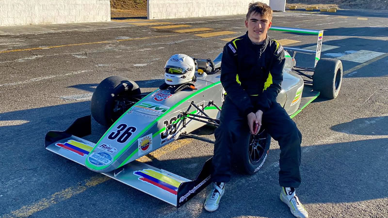 El colombiano Pedro Juan Moreno va por el liderato en la FIA F4 NACAM en Querétaro