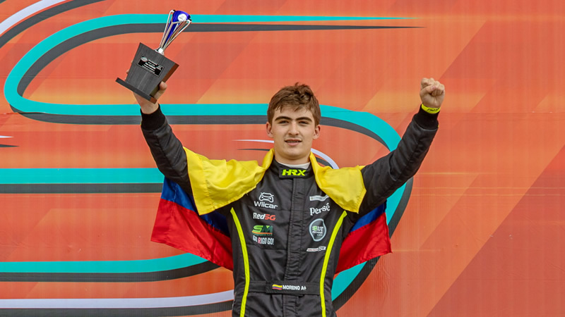 El colombiano Pedro Juan Moreno, campeón de la F4 NACAM, se une a Escudería Telmex Telcel