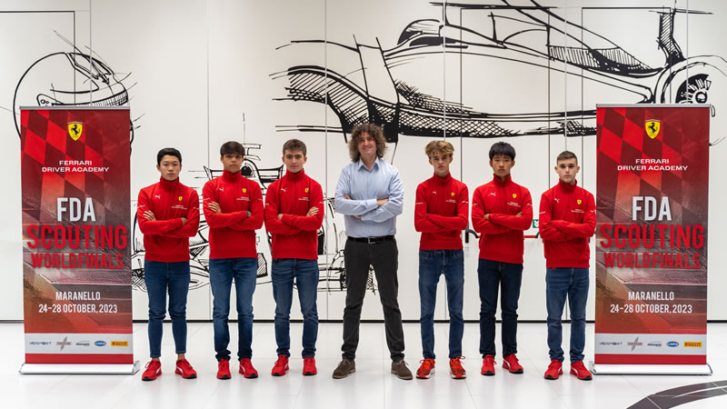 Ferrari preselecciona al colombiano Pedro Juan Moreno para competir por un cupo en su academia de jóvenes pilotos 