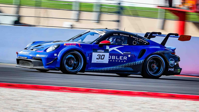 Podio para el colombiano Pedro Juan Moreno en las 12 Horas de Spa de la Michelin 992 Endurance Cup