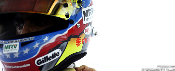 Pastor Maldonado penalizado con 10 posiciones en la grilla de partida del GP de Brasil 