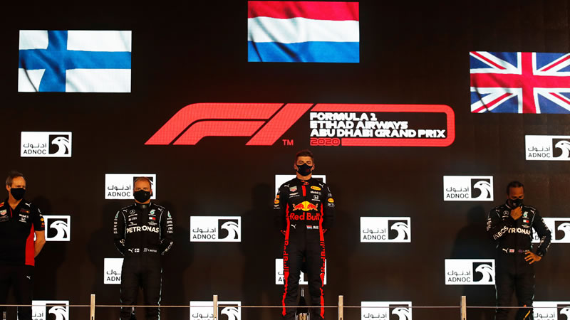 Verstappen cierra 2020 con una victoria contundente - Reporte Carrera - GP de Abu Dhabi 