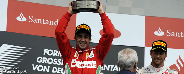 Tercera victoria de la temporada para Fernando Alonso - Reporte Carrera - GP de Alemania 