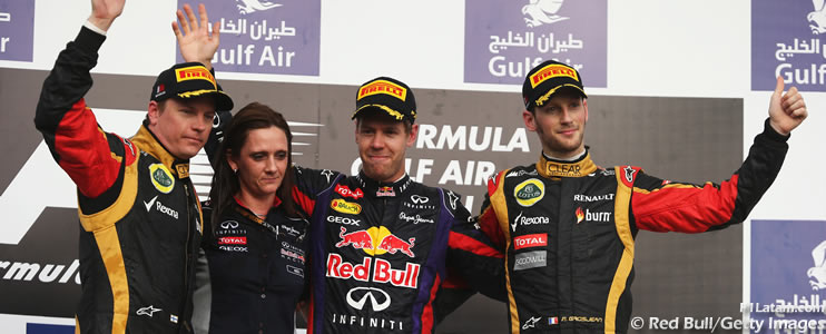 Sebastian Vettel se lleva la victoria en el desierto - Reporte Carrera - GP de Bahrein 