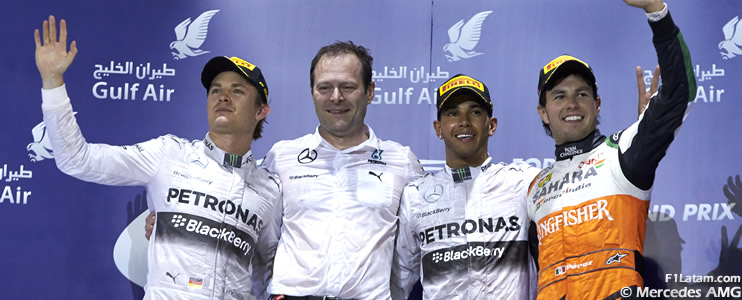 Hamilton derrota a Rosberg tras extraordinario e intenso duelo - Reporte Carrera - GP de Bahrein  