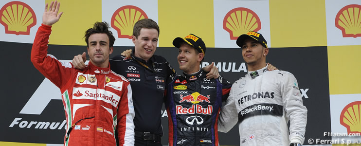 Contundente triunfo de Sebastian Vettel en Spa-Francorchamps - Reporte Carrera - GP de Bélgica