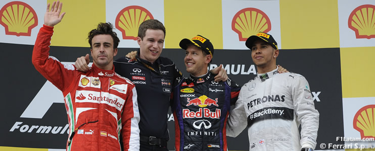 Contundente triunfo de Sebastian Vettel en Spa-Francorchamps - Reporte Carrera - GP de Bélgica 
