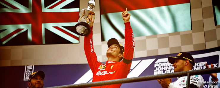 Leclerc logró en Spa-Francorchamps su primera victoria en Fórmula 1 - Reporte Carrera - GP de Bélgica