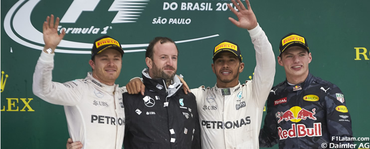 Hamilton logra la victoria y Verstappen da el espectáculo tras dramática competencia - Reporte Carrera - GP de Brasil 