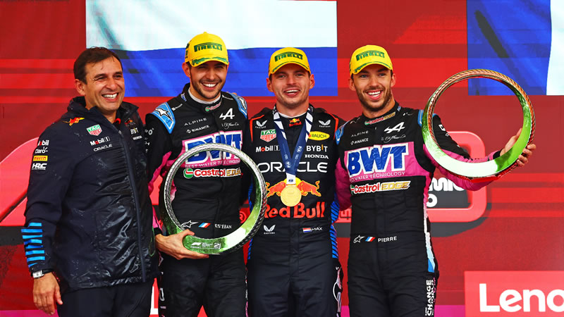 Verstappen gana en Interlagos y da un golpe de autoridad por el campeonato - Reporte Carrera - GP de Brasil 