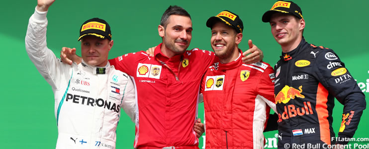 Vettel se llevó la victoria y retomó el liderato del campeonato - Reporte Carrera - GP de Canadá