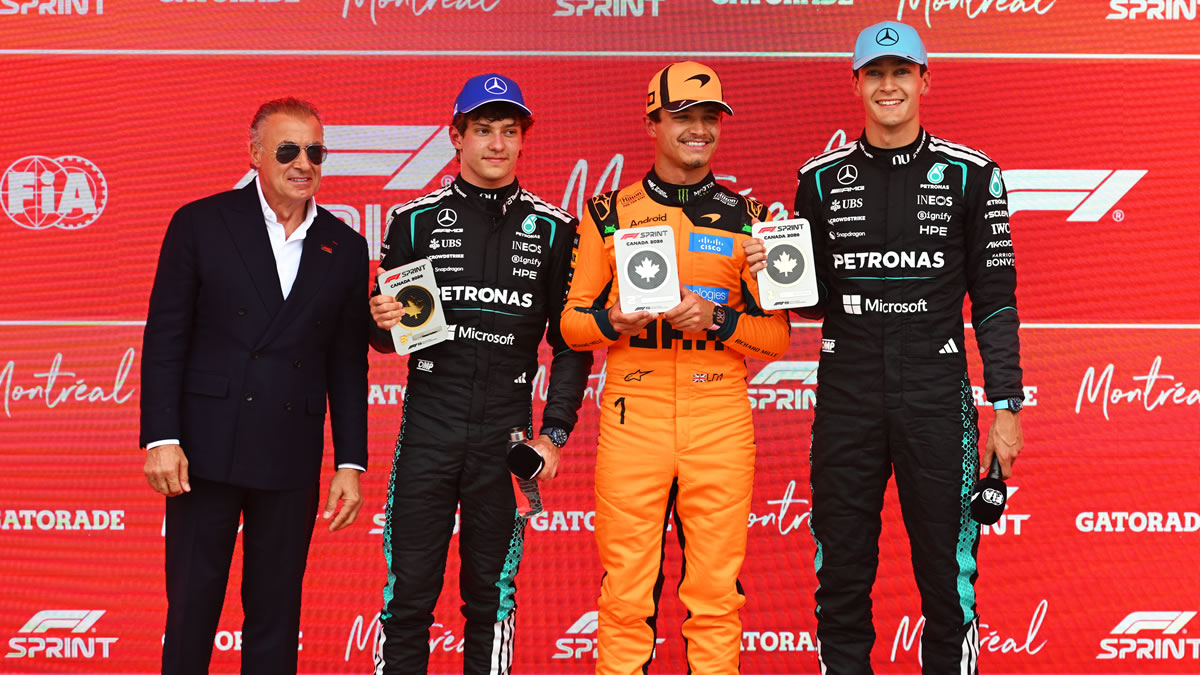 Russell retoma la confianza luego de la victoria en Montreal - Reporte Sprint - GP de Miami