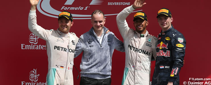 Victoria para Hamilton en casa e investigación para Rosberg - Reporte Carrera - GP de Gran Bretaña