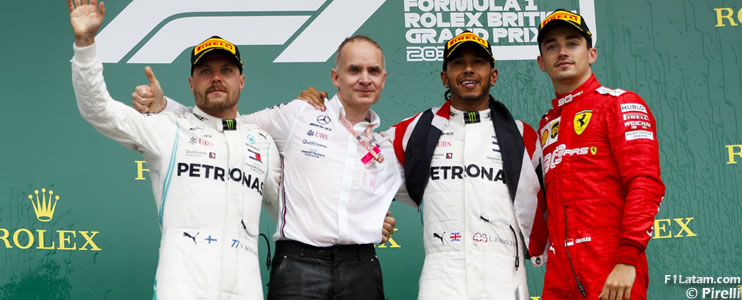 Hamilton lidera doblete de Mercedes y se convierte en el más ganador en Silverstone - Reporte GP de Gran Bretaña