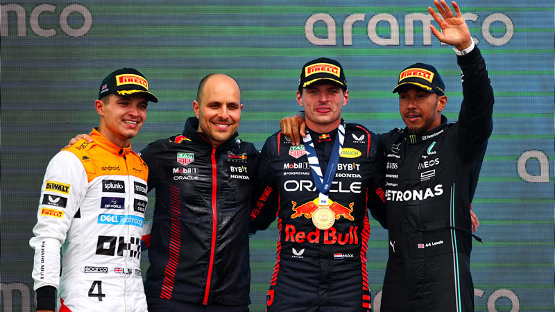 Victoria de Verstappen. Norris y Hamilton completan el podio en casa - Reporte Carrera - GP de Gran Bretaña 
