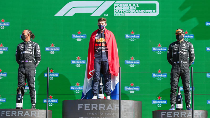Verstappen se impone en casa y recupera el liderato del campeonato - Reporte Carrera - GP de Países Bajos