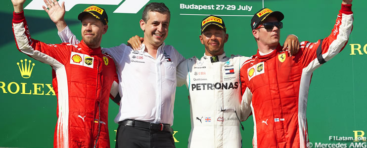 Hamilton se llevó la victoria y se va tranquilo a las vacaciones - Reporte Carrera - GP de Hungría