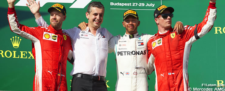 Hamilton se llevó la victoria y se va tranquilo a las vacaciones - Reporte Carrera - GP de Hungría 