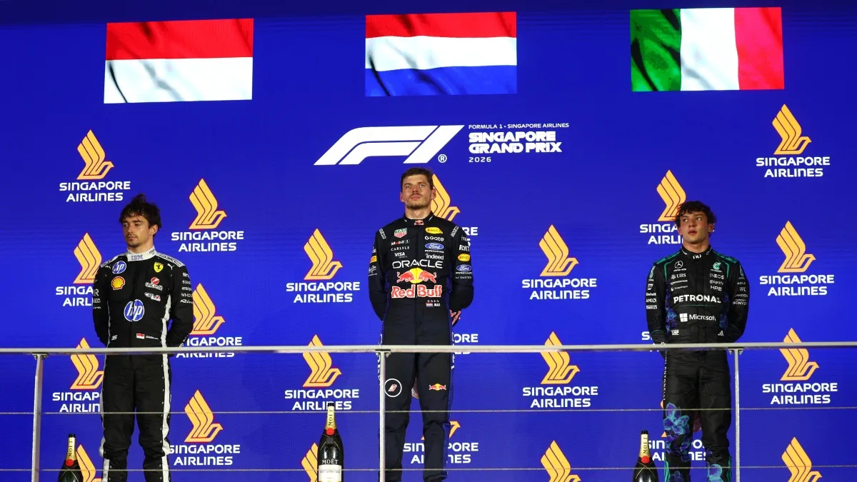 Max Verstappen se impone por primera vez en el Marina Bay - Reporte Carrera - GP de Singapur