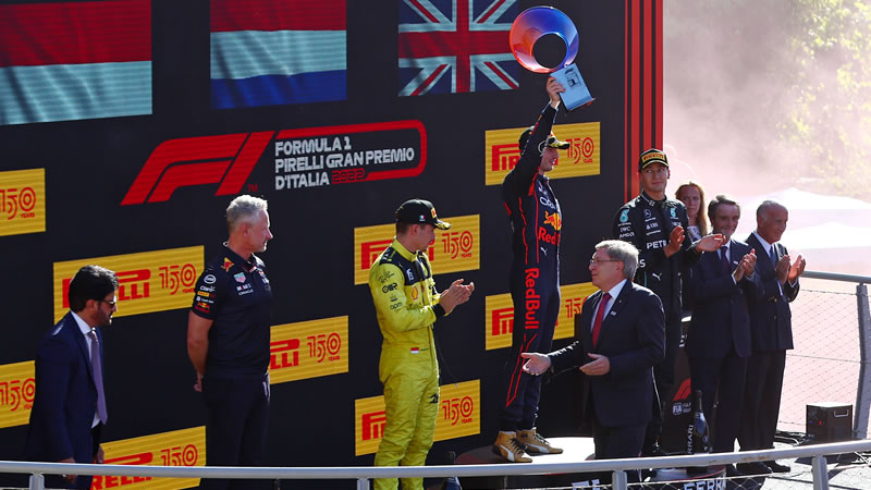 Max Verstappen intratable festeja en casa de Ferrari - Reporte Carrera - GP de Italia 