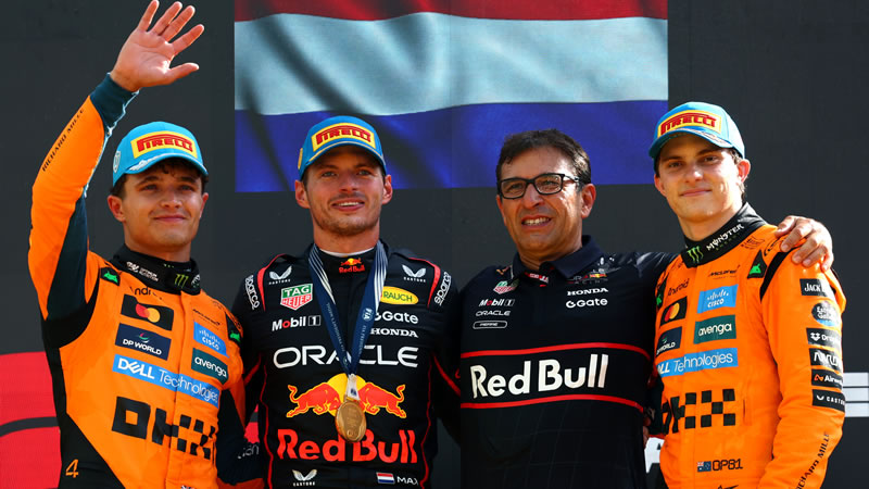 Paliza de Max Verstappen a los McLaren en Monza - Reporte Carrera - GP de Italia