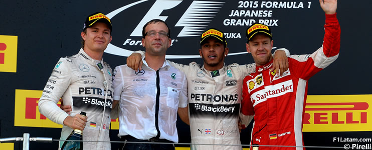 Hamilton recupera su senda victoriosa y la de Mercedes - Reporte Carrera - GP de Japón
