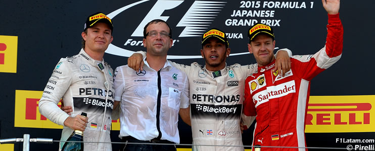 Hamilton recupera su senda victoriosa y la de Mercedes - Reporte Carrera - GP de Japón 
