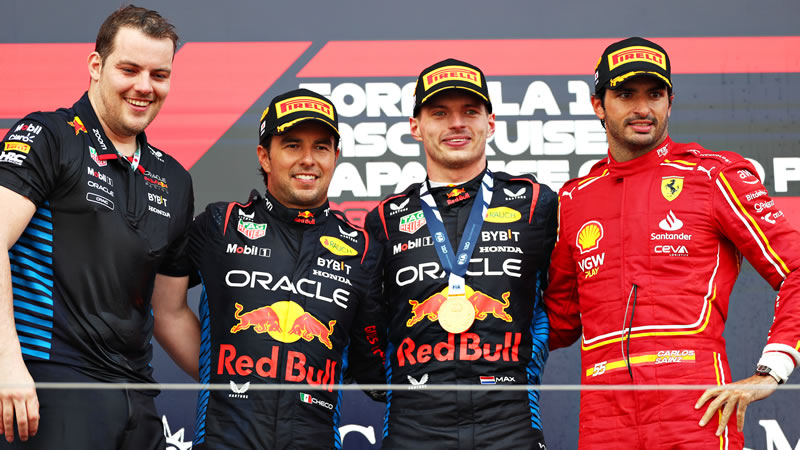 Verstappen se impone en territorio nipón - Reporte Carrera - GP de Japón