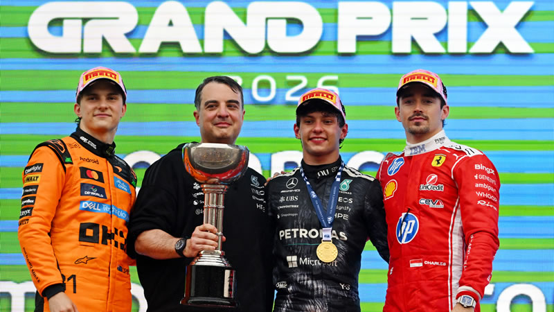 Antonelli hace historia en Suzuka: victoria y  liderato del campeonato con nuevo récord - Reporte Carrera - GP de Japón