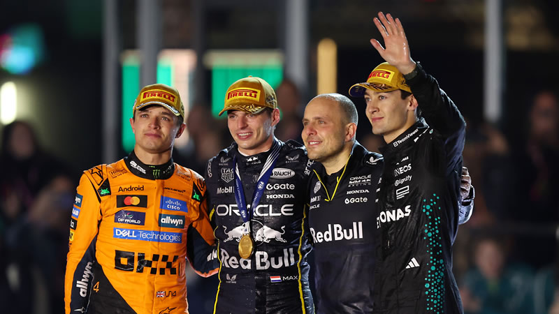 Max Verstappen gana con autoridad y sin inconvenientes - GP de Las Vegas