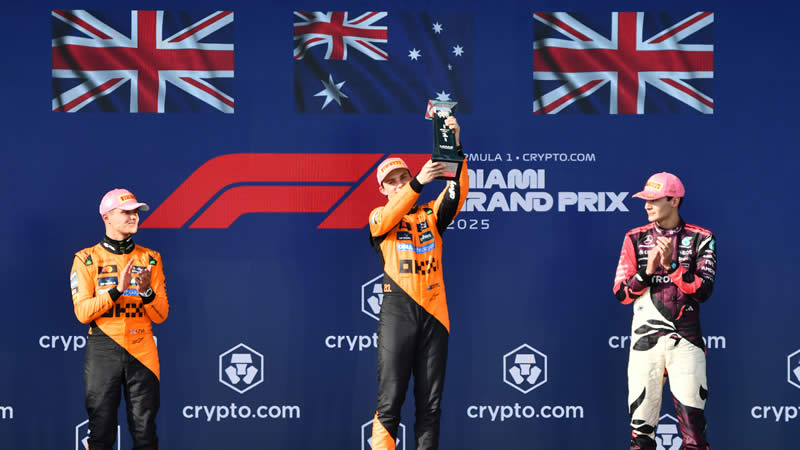 Contundente victoria de Piastri para afianzarse como líder del campeonato - Reporte Carrera - GP de Miami
