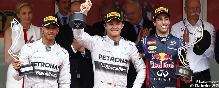 Segunda victoria consecutiva de Nico Rosberg en las calles del Principado - Reporte Carrera - GP de Mónaco  