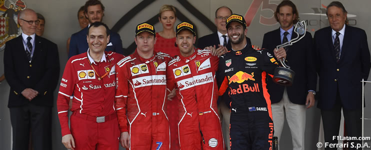 Vettel se lleva la victoria y quiebra racha negativa de Ferrari en el Principado - Reporte Carrera - GP de Mónaco