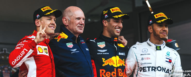 Daniel Ricciardo se impone en las calles del Principado - Reporte Carrera - GP de Mónaco