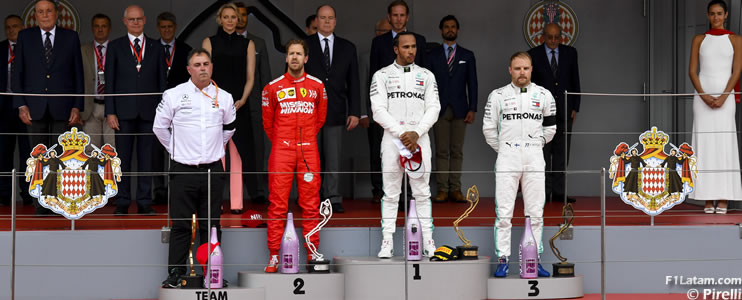 Lewis Hamilton reina en las calles del Principado y sigue líder - Reporte GP de Mónaco