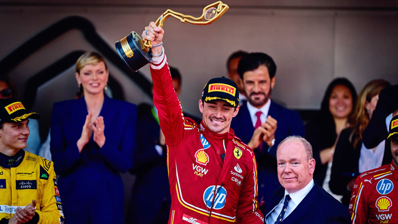 Leclerc rompe el hechizo y por fin gana en casa - Reporte Carrera - GP de Mónaco