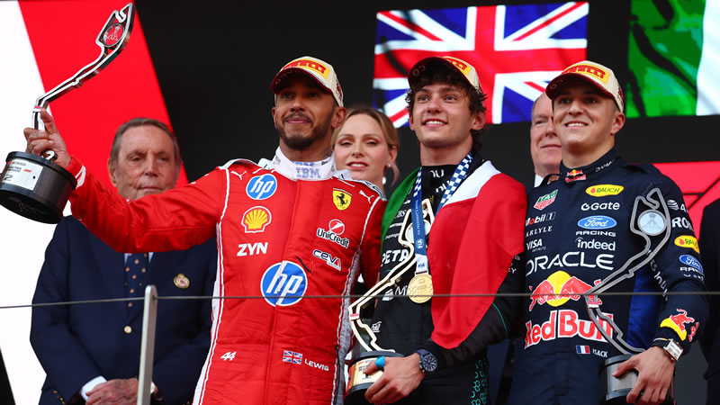 Antonelli hace historia al imponerse en el caos de Monte Carlo - Reporte Carrera - GP de Mónaco