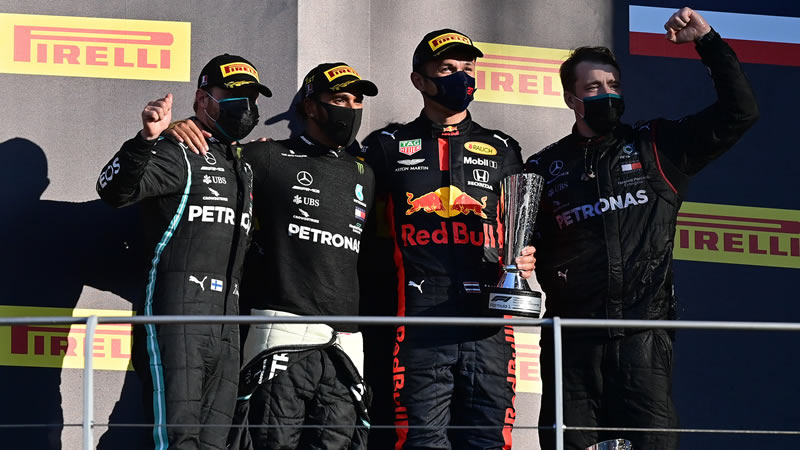 Hamilton gana tras caótica competencia en Mugello - Reporte Carrera - GP de Toscana