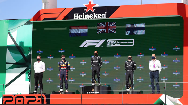 Hamilton se impone y deja a Verstappen sin respuesta - Reporte Carrera - GP de Portugal