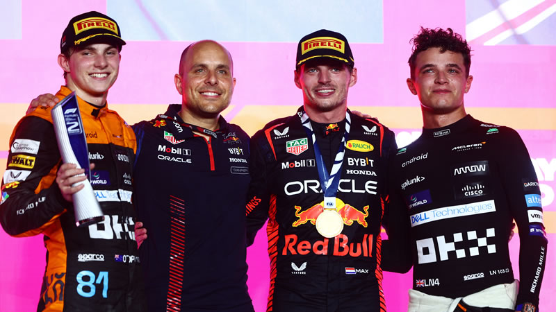 Verstappen se estrena como tricampeón con otra victoria - Reporte Carrera - GP de Qatar 
