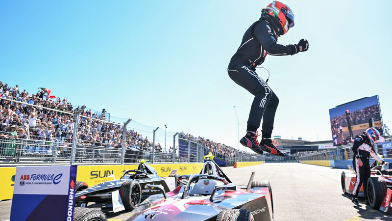 Victoria en casa para Porsche con Antonio Félix da Costa en el e-Prix de Berlín 