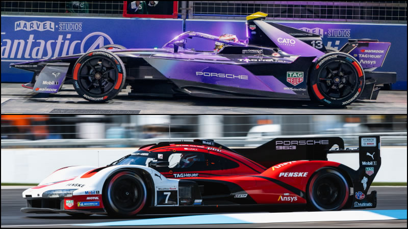 Porsche redefine su presencia en el automovilismo con dos campeonatos clave: Fórmula E e IMSA