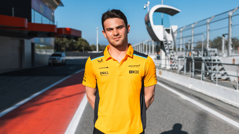 El mexicano Pato O'Ward es nuevo piloto de reserva de McLaren Formula 1 Team 
