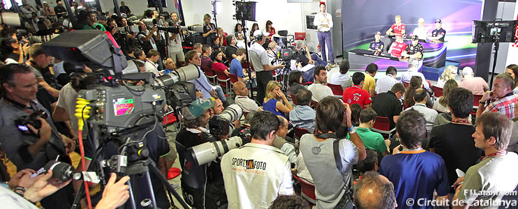 Pilotos y directivos convocados para las conferencias de prensa oficiales de FIA en el GP de Bahrein 