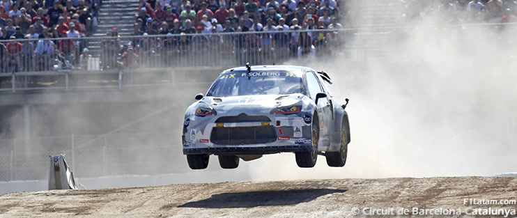 Petter Solberg logra la victoria en el primer BarcelonaRX del mundial FIA de RallyCross
