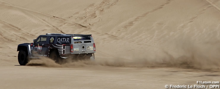 Nasser Al Attiyah se resarce y Marc Coma lleva la voz cantante - Rally Dakar (Día 2) 